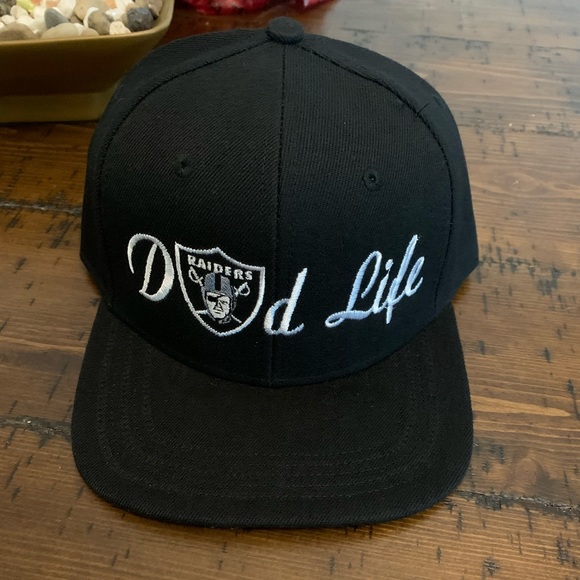 None Other - Raiders hats Dad life Raiders caps embroidered logo Raiders SnapBack caps
